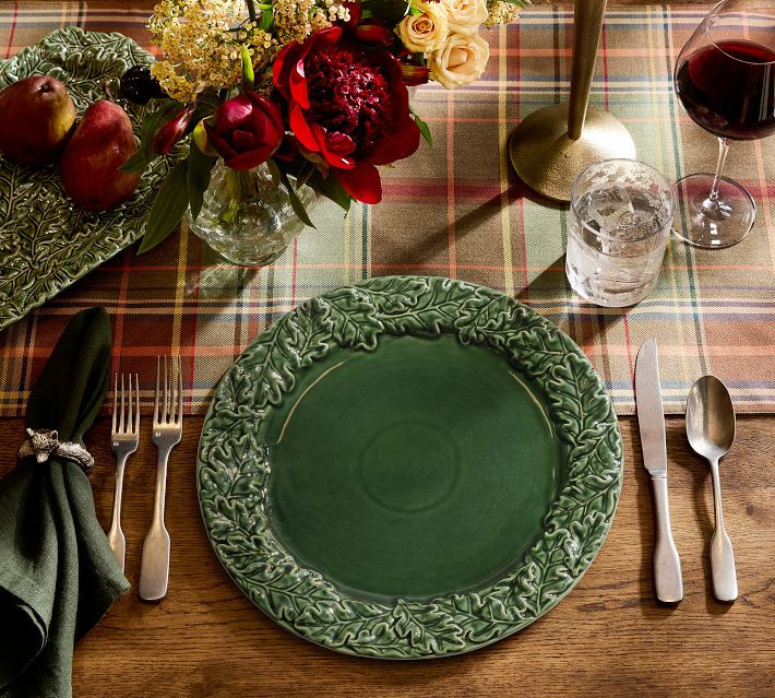 Fantastical Forest Stoneware Charger Plates - Set of 4 | Pottery Barn (US)
