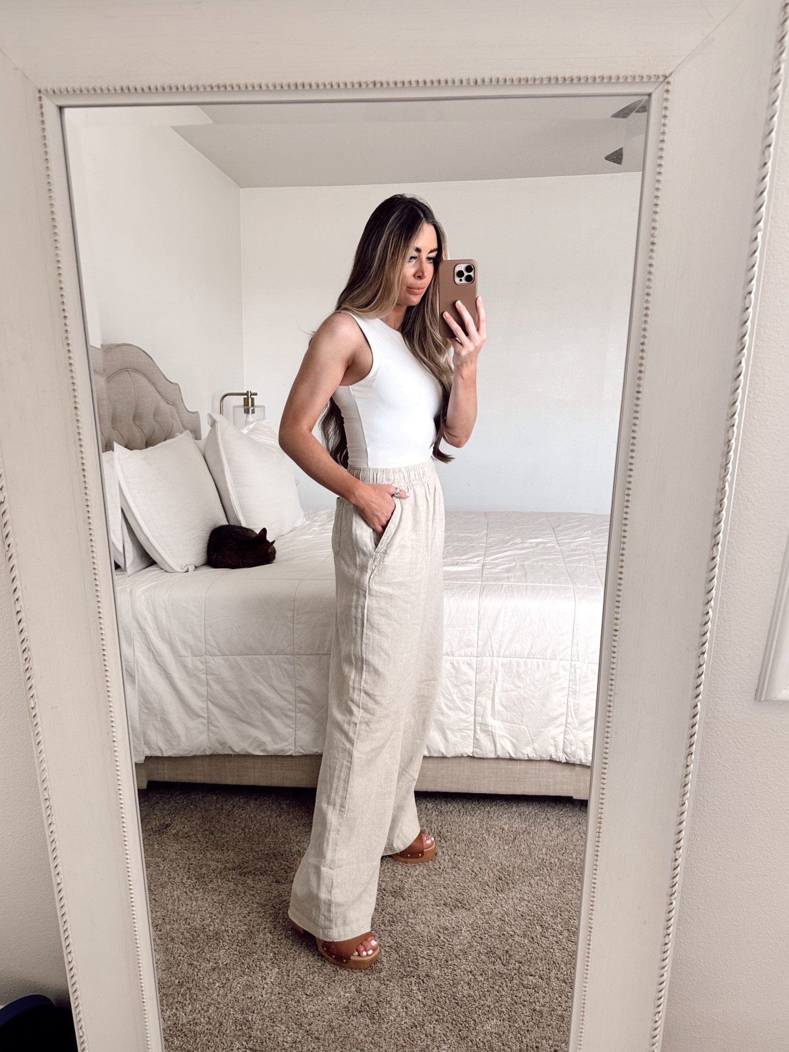 Affordable linen pants 🧵
Wearing size S Long

#LTKunder50 #LTKFind #LTKstyletip