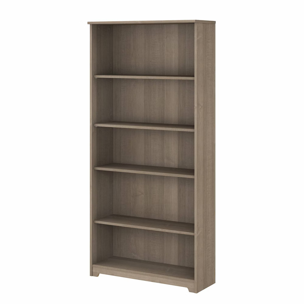 66.3"" Cabot Tall 5 Shelf Bookcase Ash Gray - Bush Furniture | Target