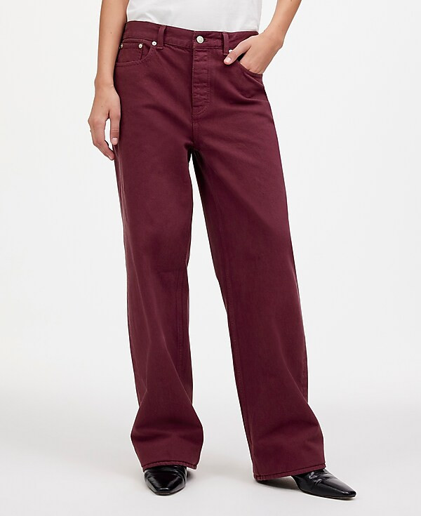 Low-Slung Baggy Jeans | Madewell | Madewell