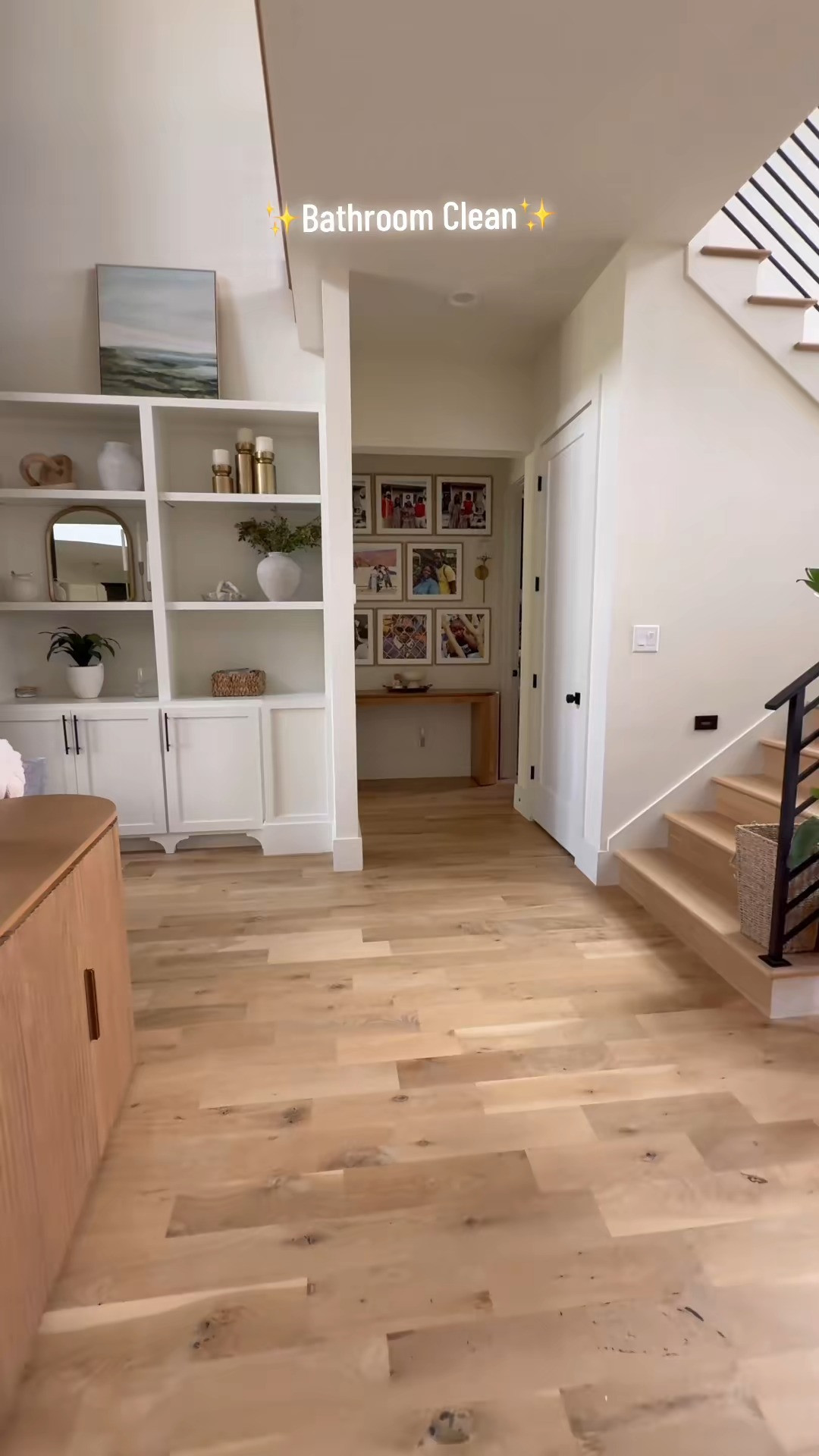 What’s your favorite room of the house to clean? 🧽🫧✨Nothing like a crispy clean bathroom!! ❤️ #asmr #cleanwithme #cleaningmotivation
#CleanTok #cleanhome 

 #LTKHome