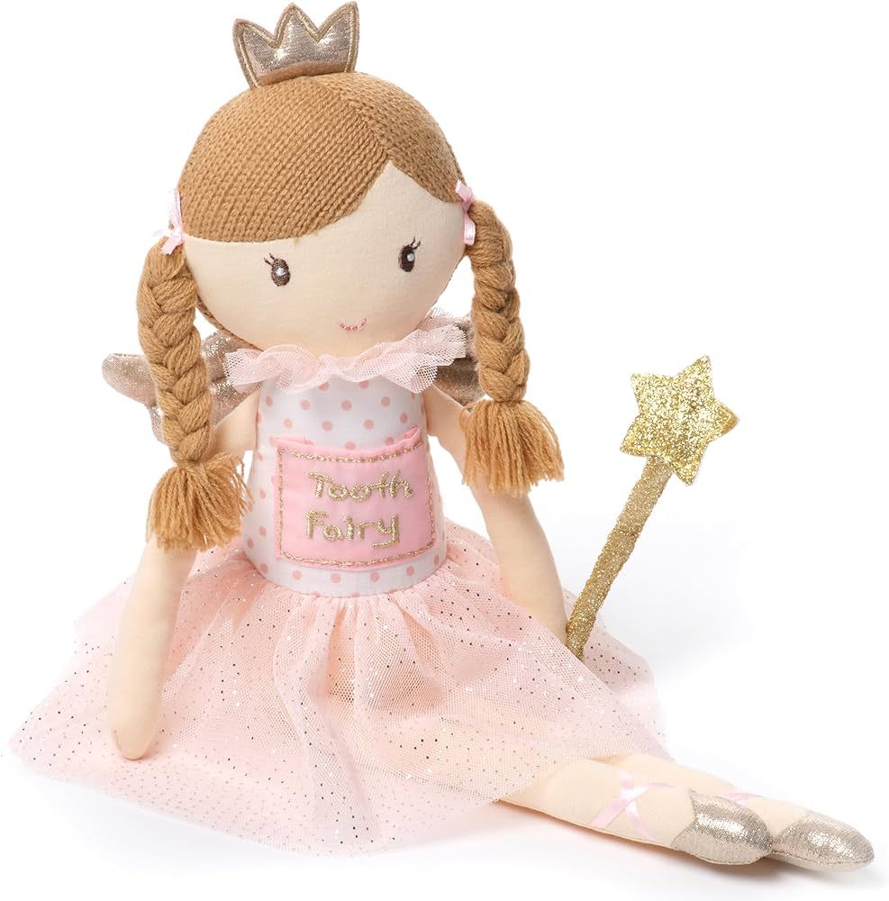 Bearington Pixie Soft Plush Tooth Fairy Doll, 14 Inches | Amazon (US)