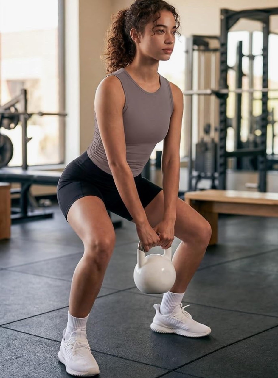 Light, sculpting, and made to move. 💪🏻 This ruched high-neck athletic tank is perfect for workouts, pilates, or active travel days when comfort matters just as much as style. Breathable and flattering, it pairs effortlessly with yoga shorts for a clean, put-together summer set that transitions from studio to street.

Shop now and build your perfect summer active set. ✨

#LTKfitnessgoals #LTKActive #LTKTravel