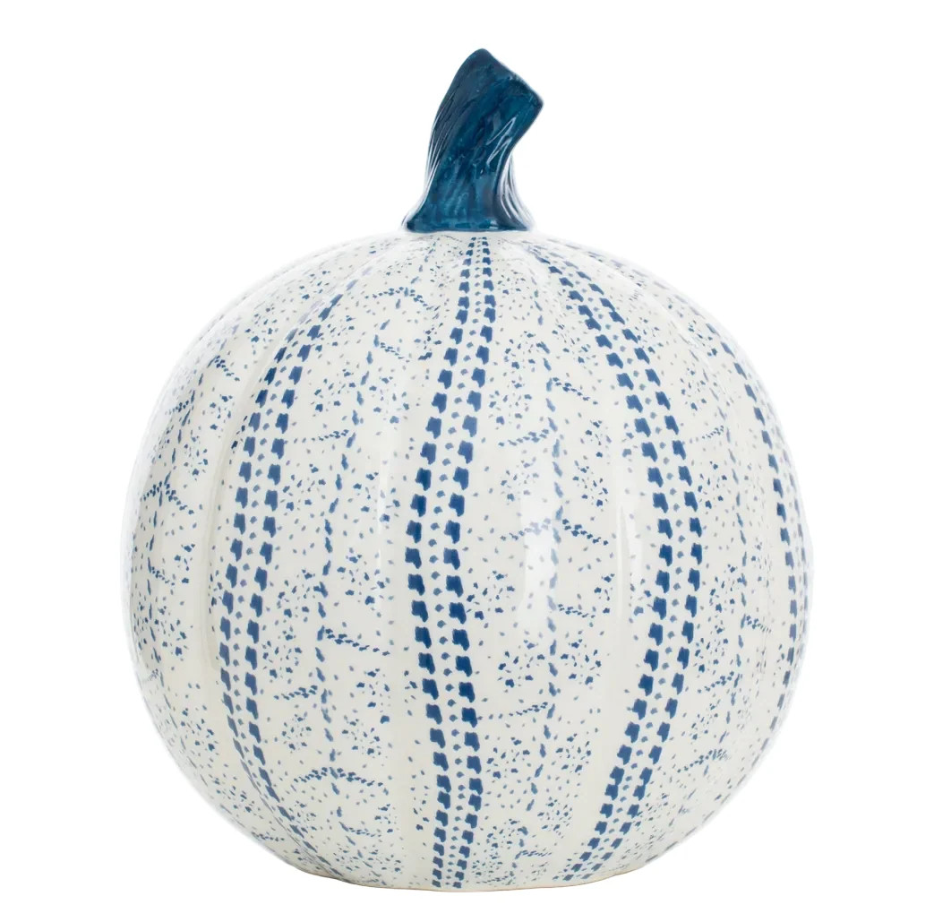 Medium Porcelain Pumpkin | The Enchanted Home