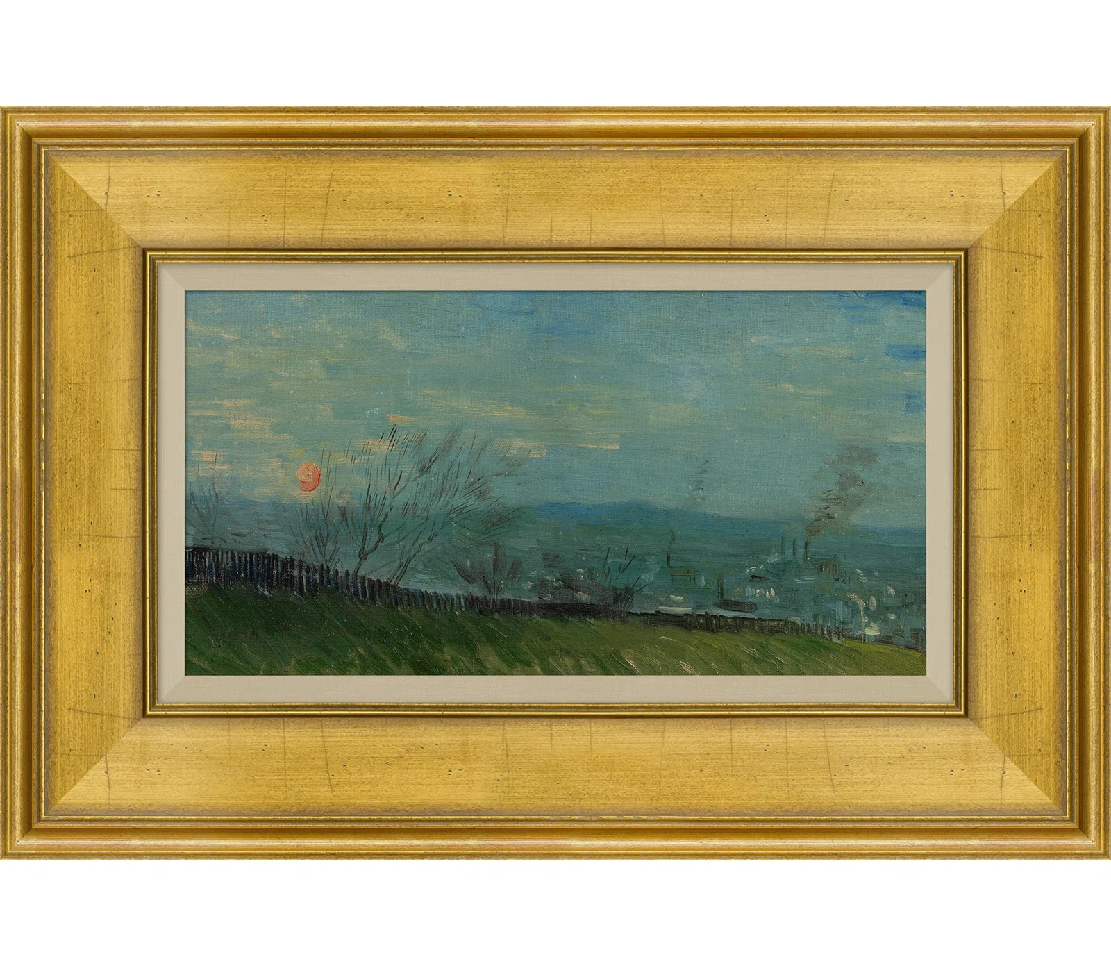 Outskirts Of Paris At Dusk Painting | Perigold