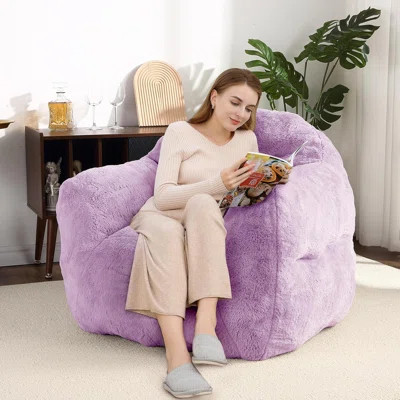 Bean Bag Chair, Bean Bag Chairs for Kids Soft Beanbag Chair with Filler Included, Adult Bean Bag Couch Sofa with Armrests for Living Room Bedroom | Wayfair North America