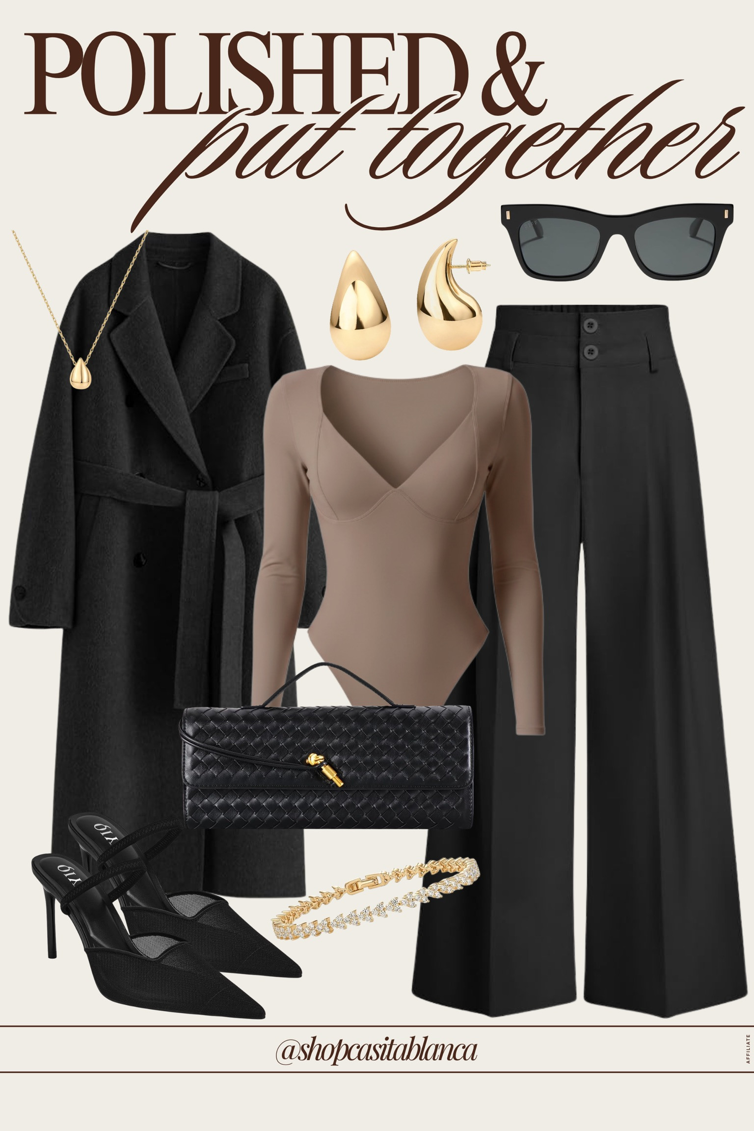 ✨ Polished & put together, effortlessly.
This look is all about clean lines, rich neutrals, and classic pieces that always feel elevated. Easy to dress up or down, and perfect for when you want to feel confident without overthinking it.🤍

#AmazonFashion #AmazonStyle #AmazonOutfits #LTKStyle #LTKFashion #WinterOutfits #FallFashion #AmazonFinds 

 #LTKSeasonal #LTKFindsUnder50 #LTKFindsUnder100