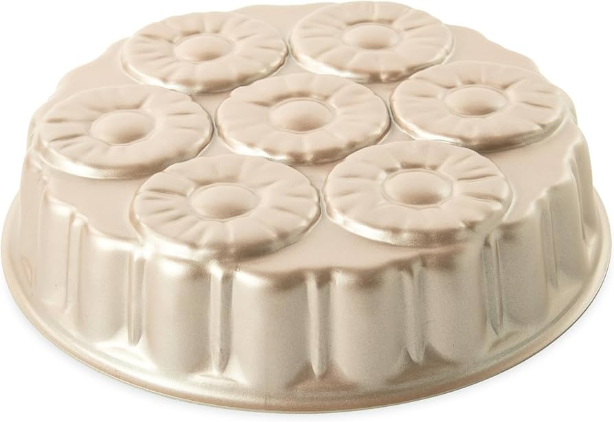 Nordic Ware Formed Pineapple Upside Down Cake Pan, 8 Cup, Golden Hour | Amazon (US)