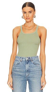 x Hanes Ribbed Tank Top
                    
                    RE/DONE | Revolve Clothing (Global)