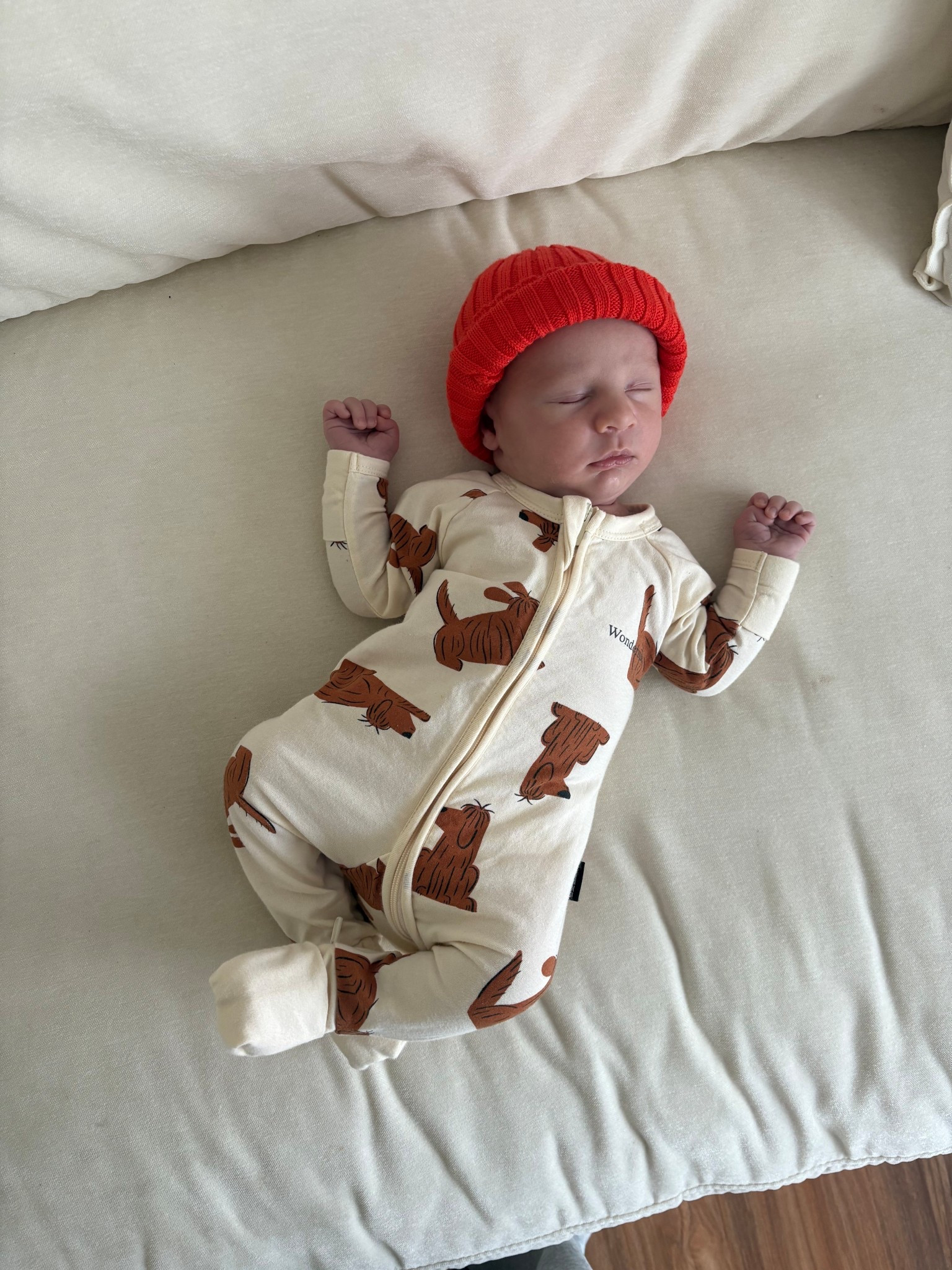Beanie and zippy always ❤️ 

#babyclothes #newborn #newbornoutfit #baby 

#LTKbaby #LTKFashionMonth #LTKkids