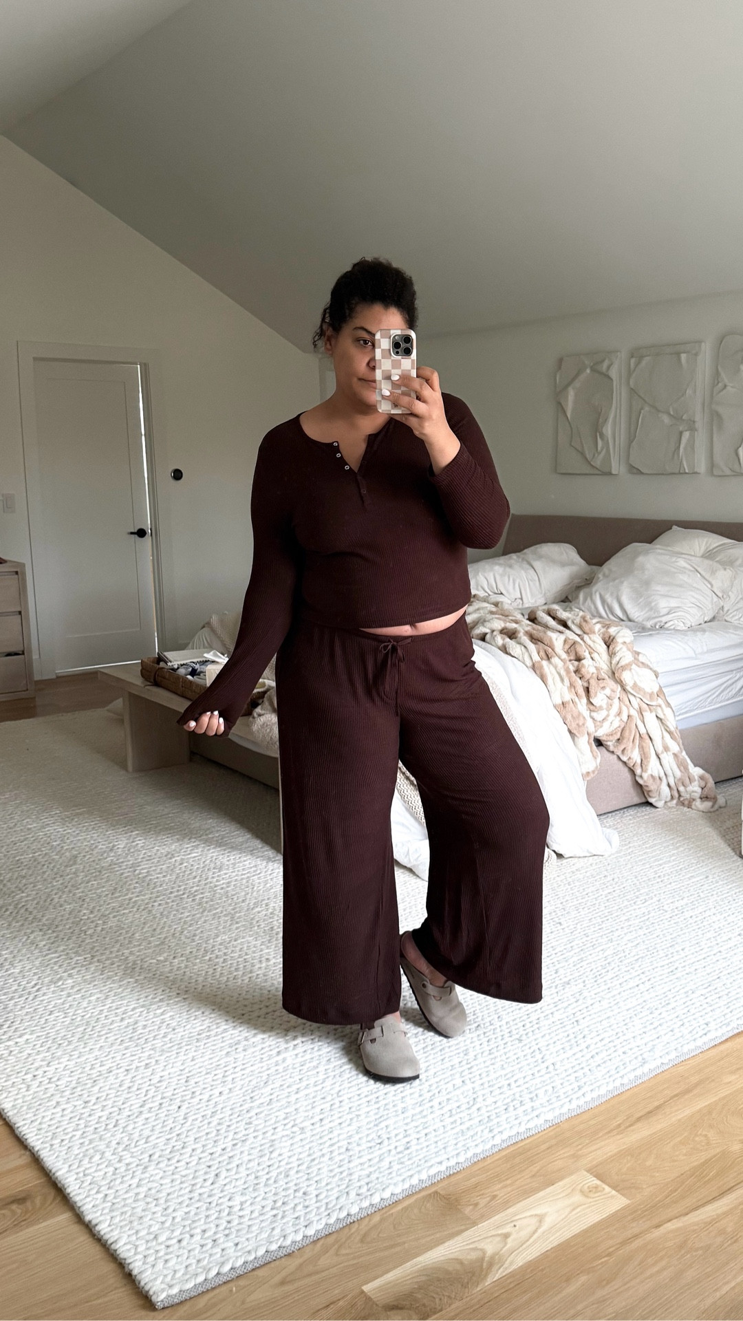 obsessed with this set from target Auden line — perfect for those pregnancy sick days!! 🫶🏽

#LTKFindsUnder50 #LTKBump #LTKMidsize