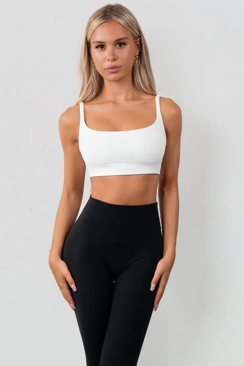 Cloud II™ Scoop Bra - Snow | Vitality
