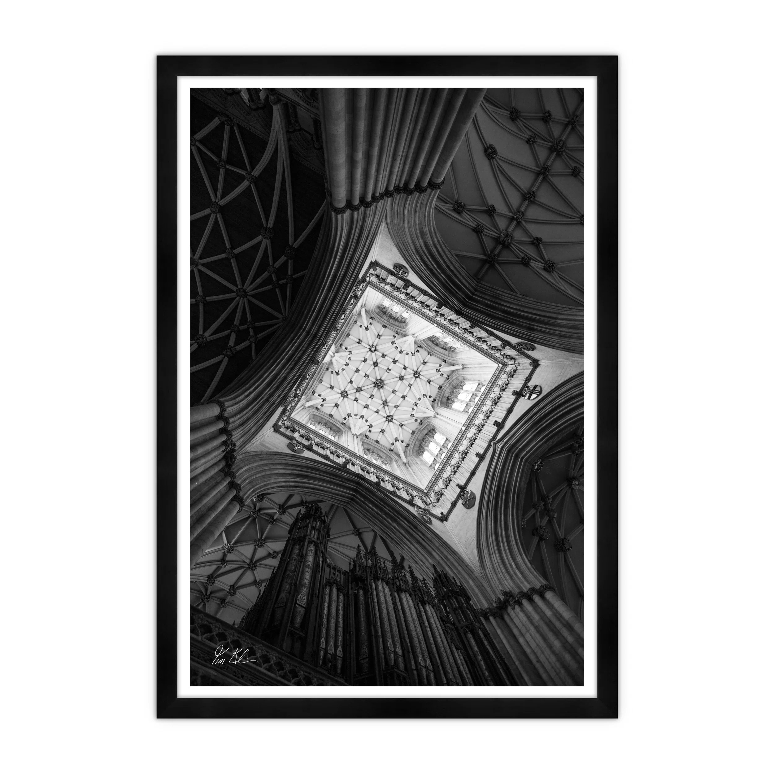 Tim Klein Photography The Nave in Black & White by Tim Klein - Picture Frame Photograph | Wayfair | Wayfair North America