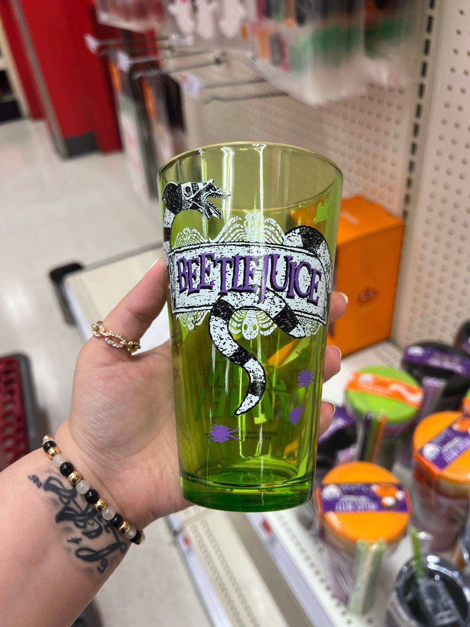 Zak Designs 16 fl oz Halloween Pint Glass Beetlejuice: BPA Free, Hand Wash, Warner Bros. Licensed

#LTKHalloween #LTKSeasonal #LTKKids