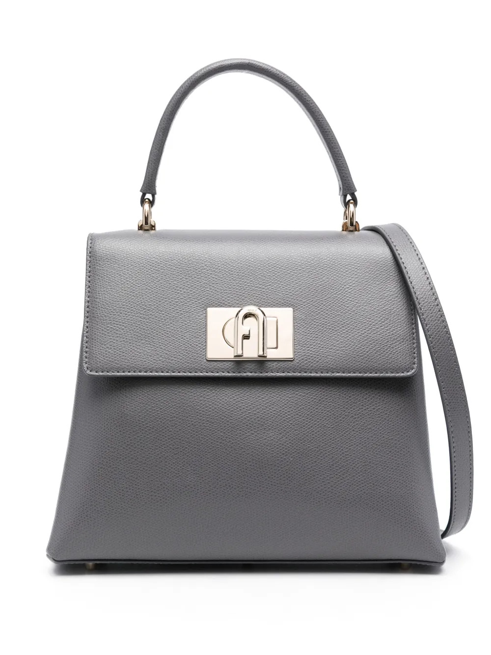Furla Small 1927 Leather Tote Bag - Farfetch | Farfetch Global