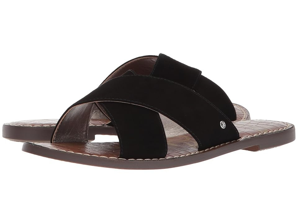 Sam Edelman Gertrude (Black Kid Suede Leather) Women's Shoes | 6pm