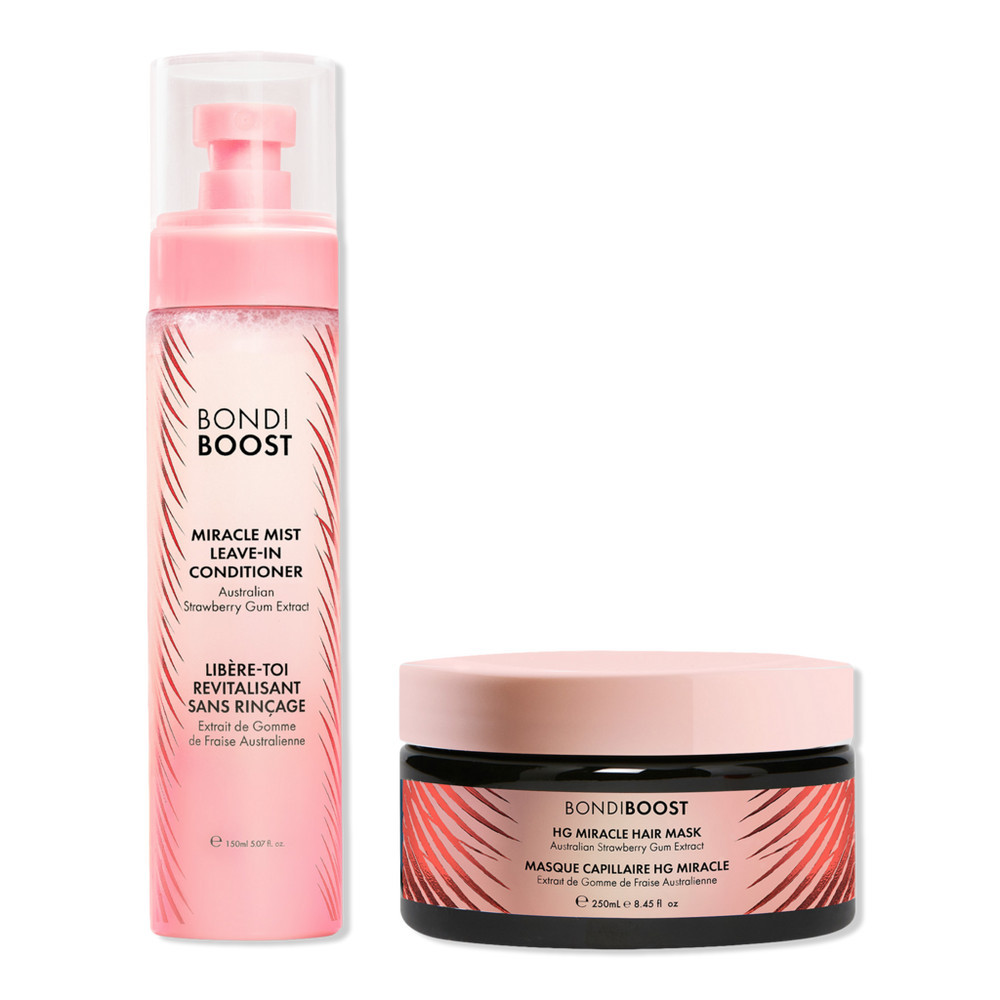 Bondi Boost Strawberry Gum Glass Hair Duo for Shine & Heat Protection | Ulta