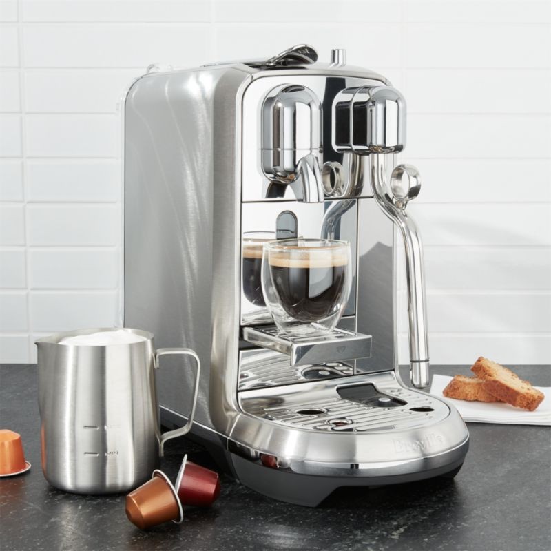 Breville Creatista Plus + Reviews | Crate and Barrel | Crate & Barrel