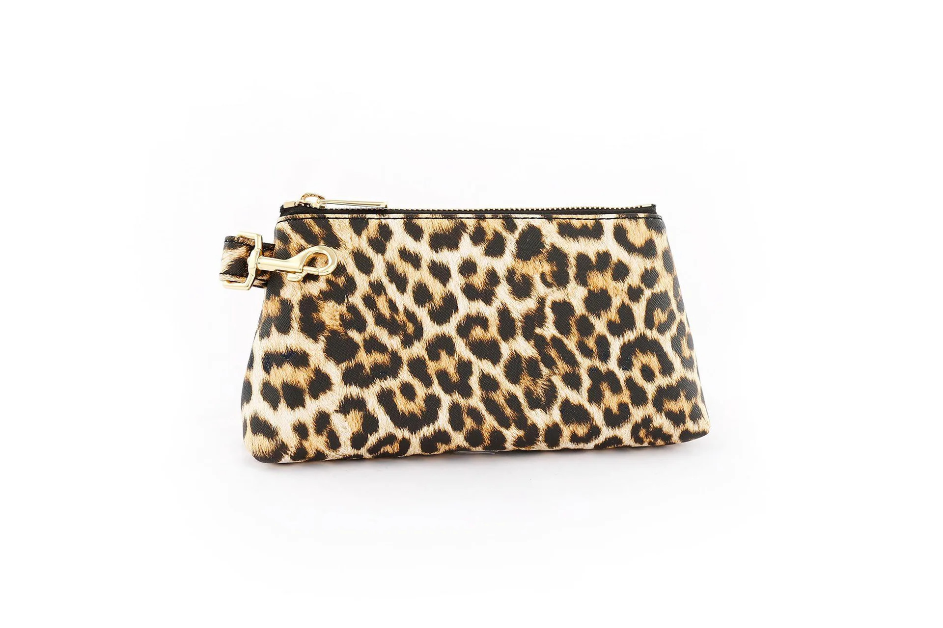 Best Rated Leopard Key Ring Wristlet in Leather, Clear, and Canvas by KEYPER | KEYPER