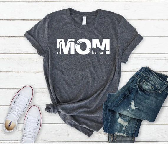Dinosaur Mom Shirt - Mama Saurus Shirt - Mamasaurus T-shirt - Dinosaur Shirt - Dinosaur Birthday ... | Etsy (US)