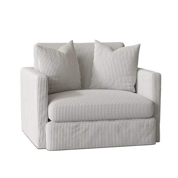 Kian Slipcovered Down Filled Armchair | Wayfair North America