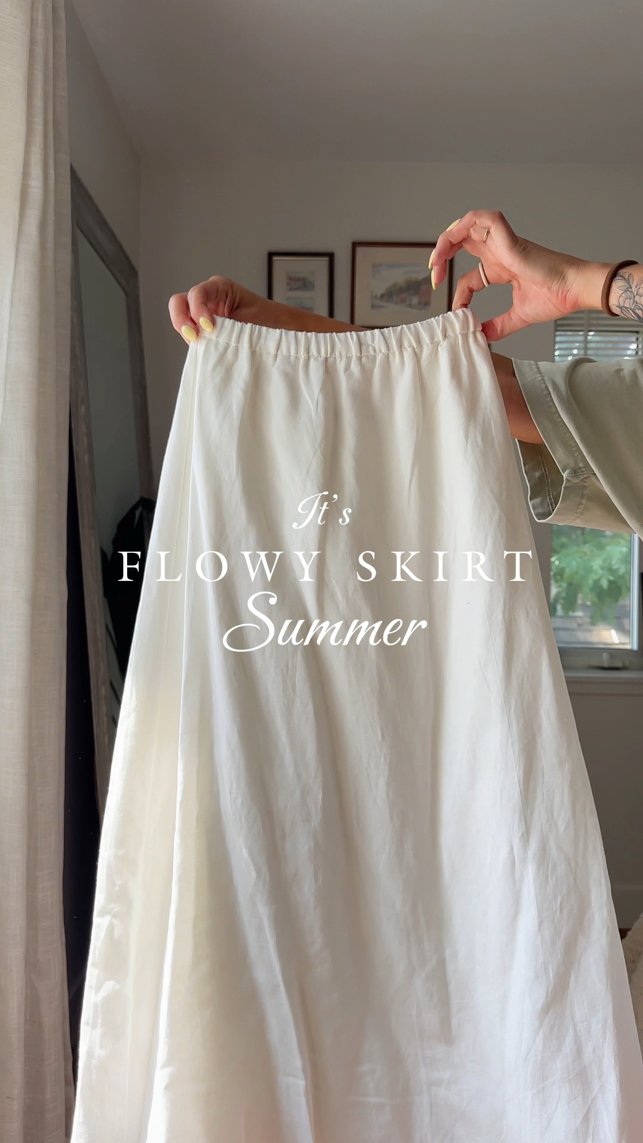 Flowy skirt summer is the best summer! Linking everything I can, and similar items! 

#LTKVideo #LTKStyleTip #LTKSummerSales