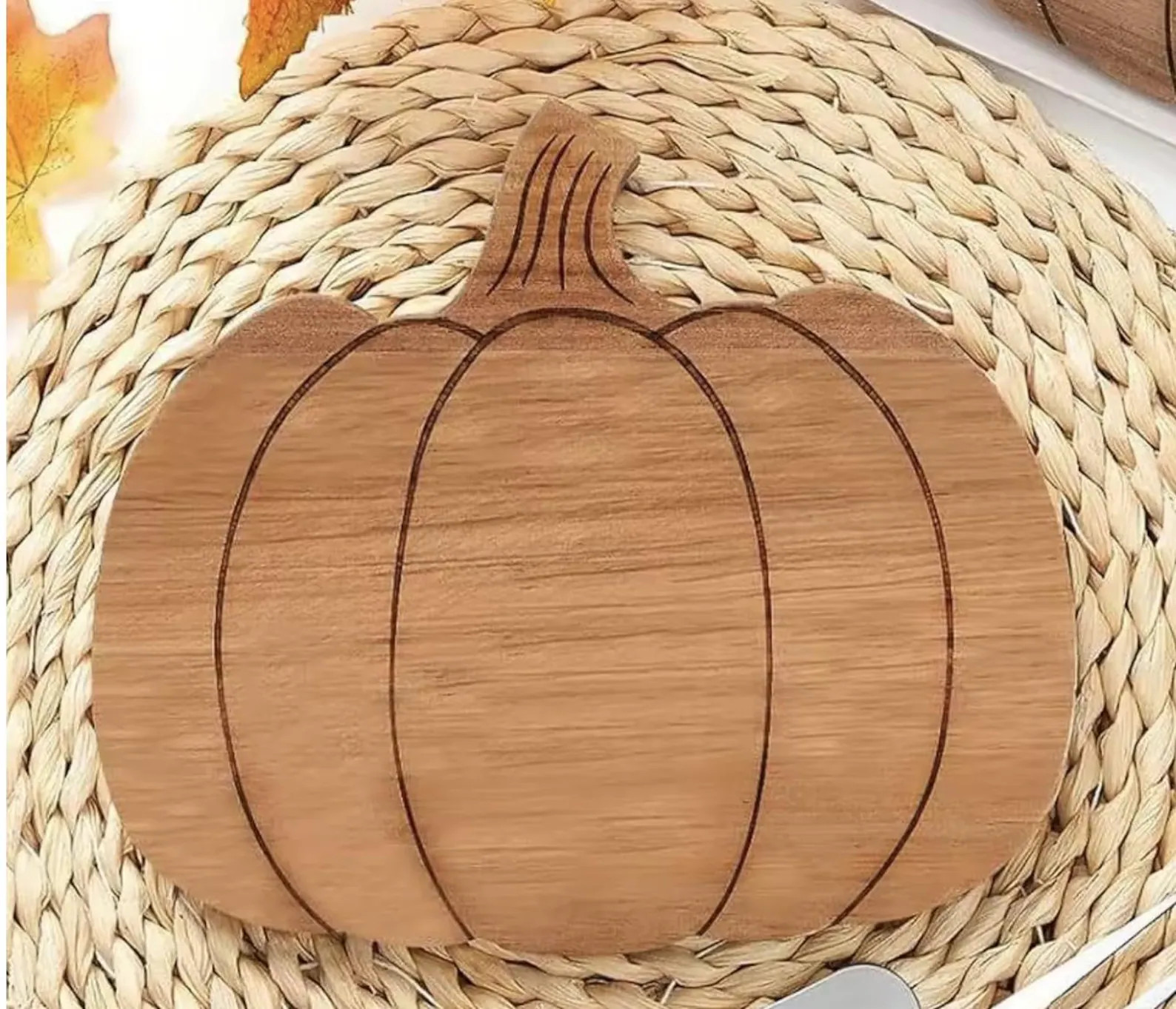 Halloween Cutting Board Pumpkin Plate Tray Bowl Wooden Bowl Pumpkin Wood Halloween Plate Decorati... | Etsy (US)