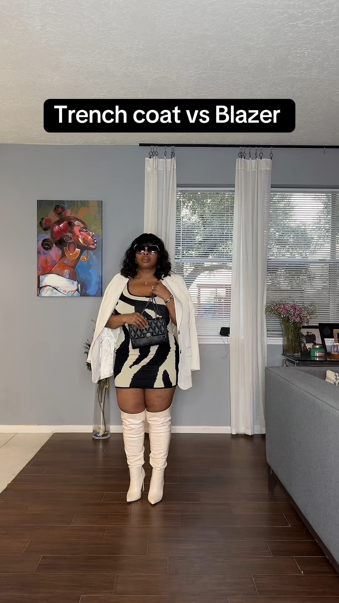 Date night outfit crisis!  😩 Should I go chic with a trench coat or make a statement in a blazer?  Tell me your pick in the comments! 👇 #fashiondilemma #datenightoutfit #ootn 


#LTKStyleTip #LTKFindsUnder50 #LTKOver40