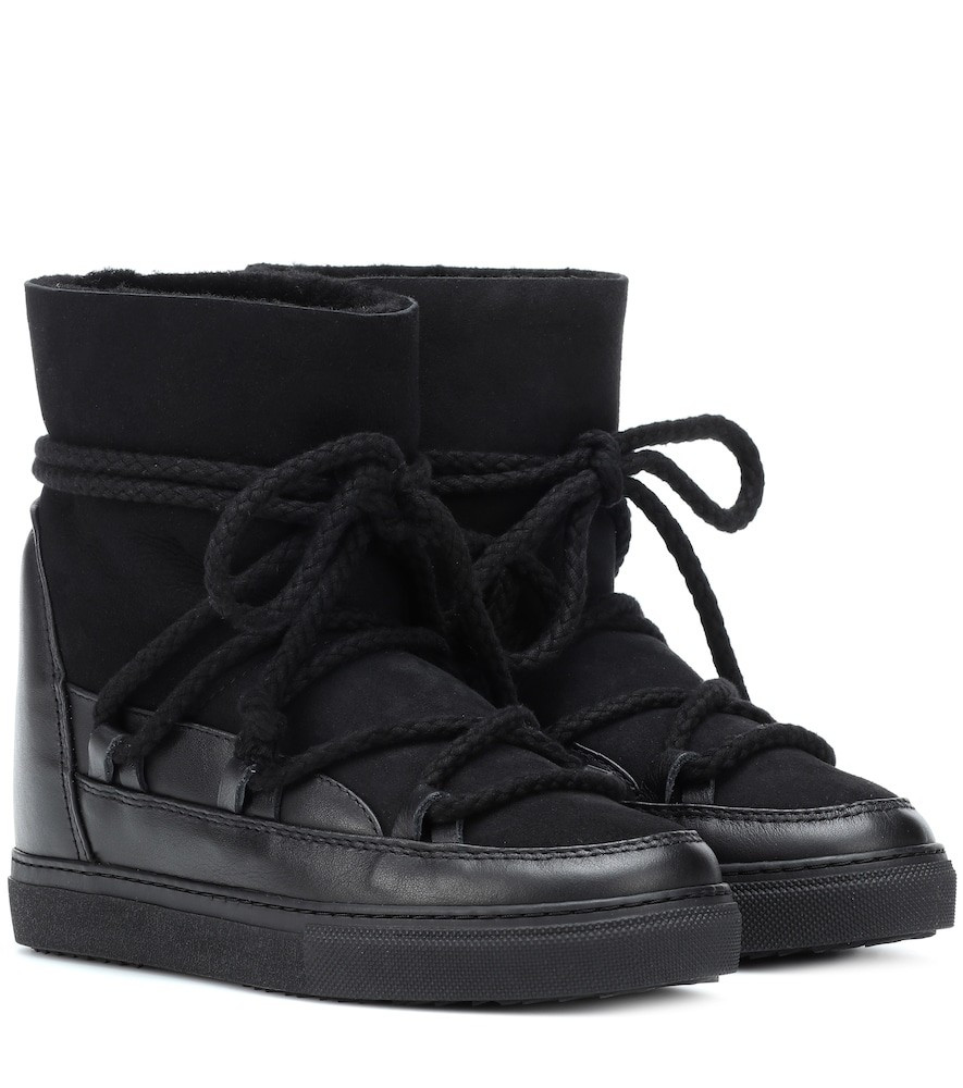 Inuikii Classic Wedge suede and leather snow boots | Mytheresa (US/CA)