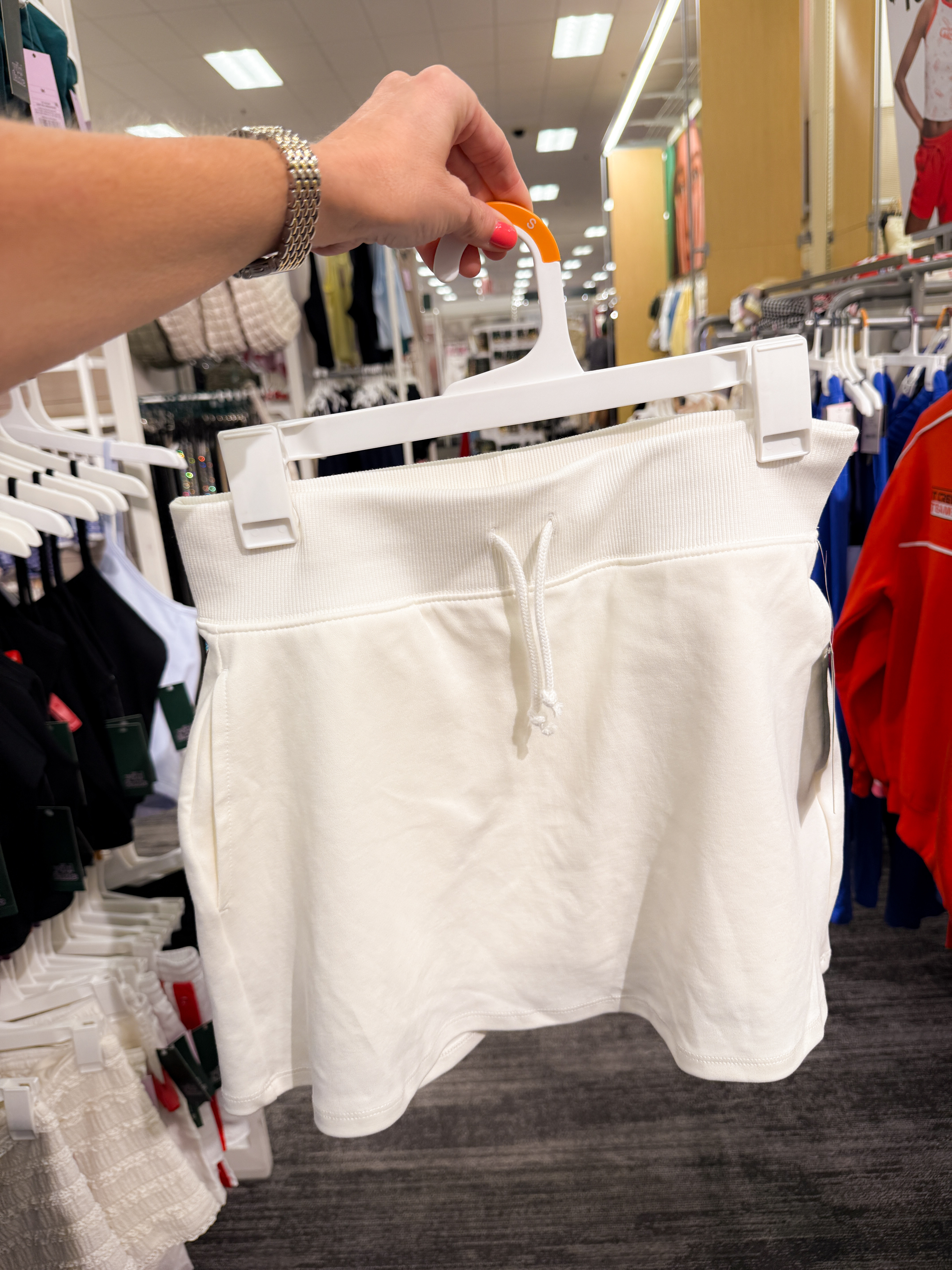 Mid rise interlock skort

#LTKStyleTip