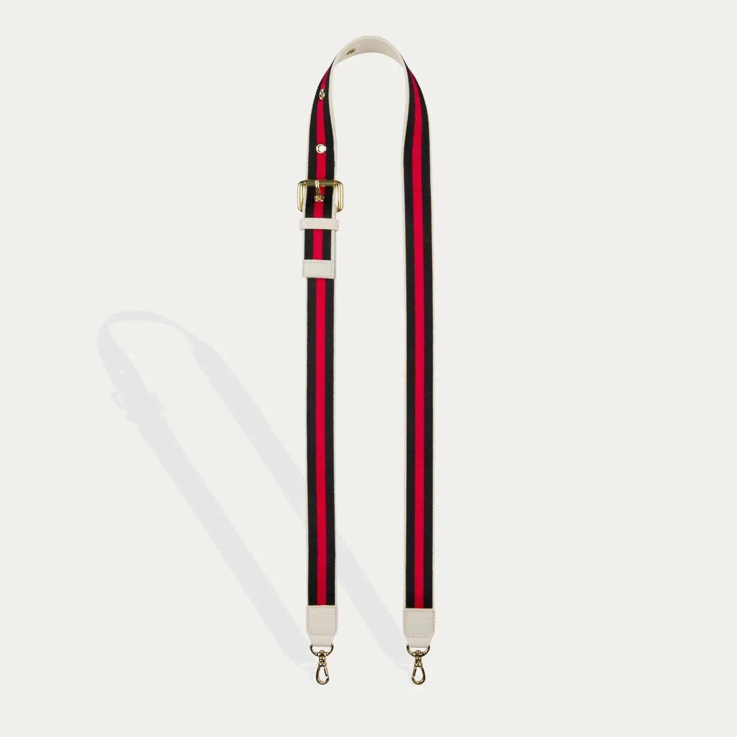 Kimberly Adjustable Strap Only - Ivory/Gold | Bandolier