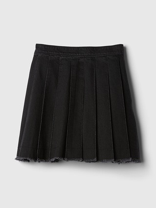 Pleated Denim Mini Skirt | Gap (US)