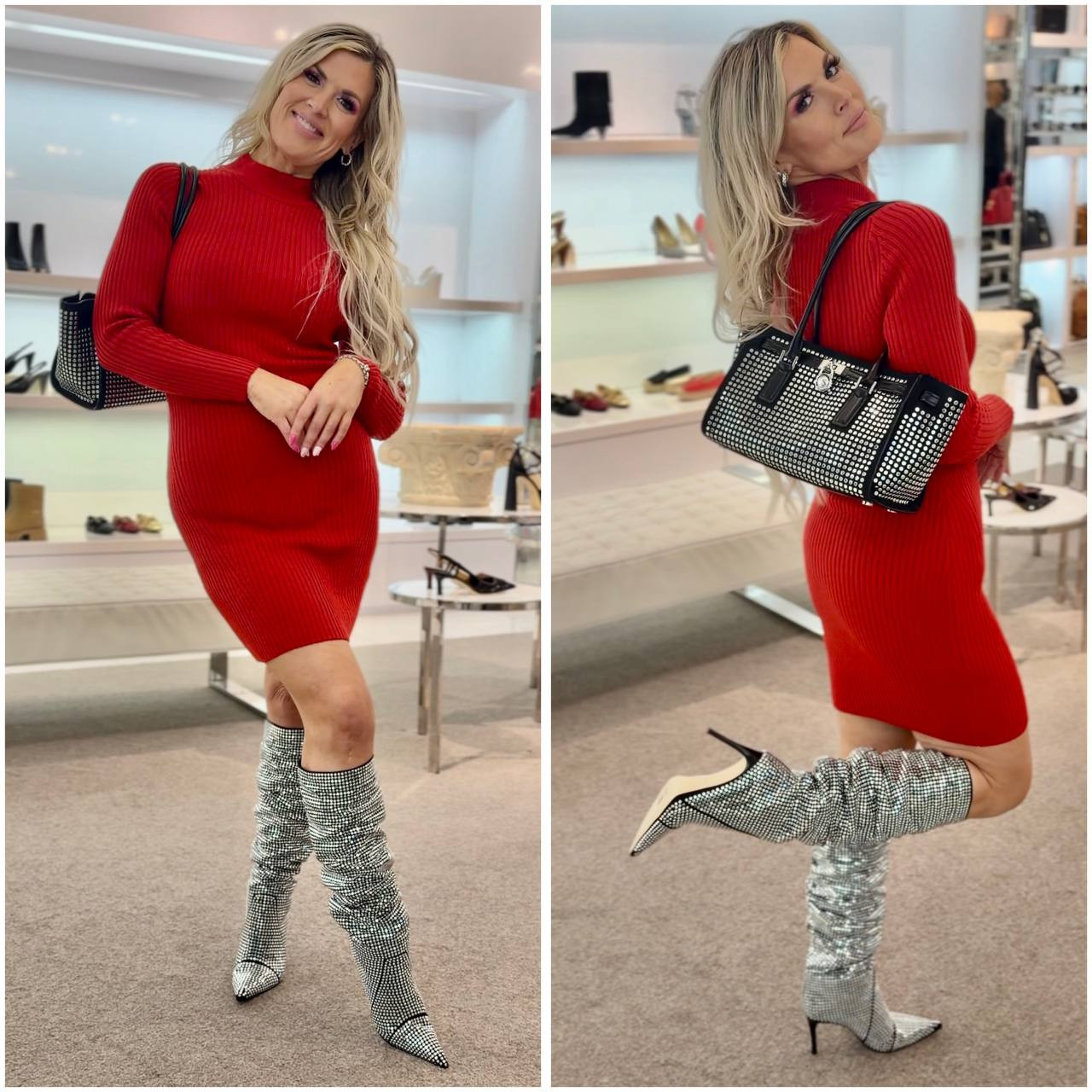 Had so much fun at the Michael Kors store this past weekend! 🖤

So grateful for everyone who came out, said hi, and shopped with me! It such a fun day! 

*Not all exact items as in store 

#MichaelKors #MFxMK #meetandgreet #style #luxury #purses #boots #rhinestone 

 