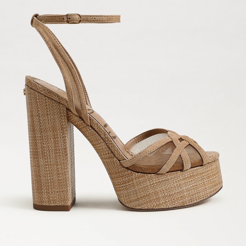 Sandy Block Heel Platform Sandal | Sam Edelman