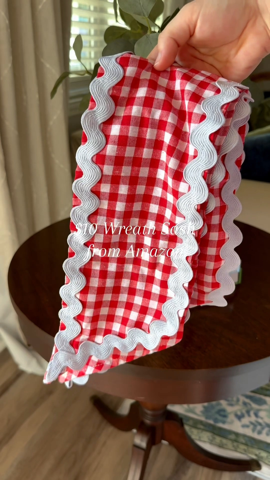 Amazon wreath sash, spring wreath sash, valentines day decor, front porch decor, amazon home decor finds

#LTKSeasonal #LTKHome #LTKFindsUnder50