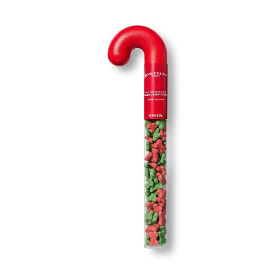Biscuit Filled Candy Cane Cinnamon and Apple Flavored Dog Treats - Wondershop™ - 4.41oz | Target