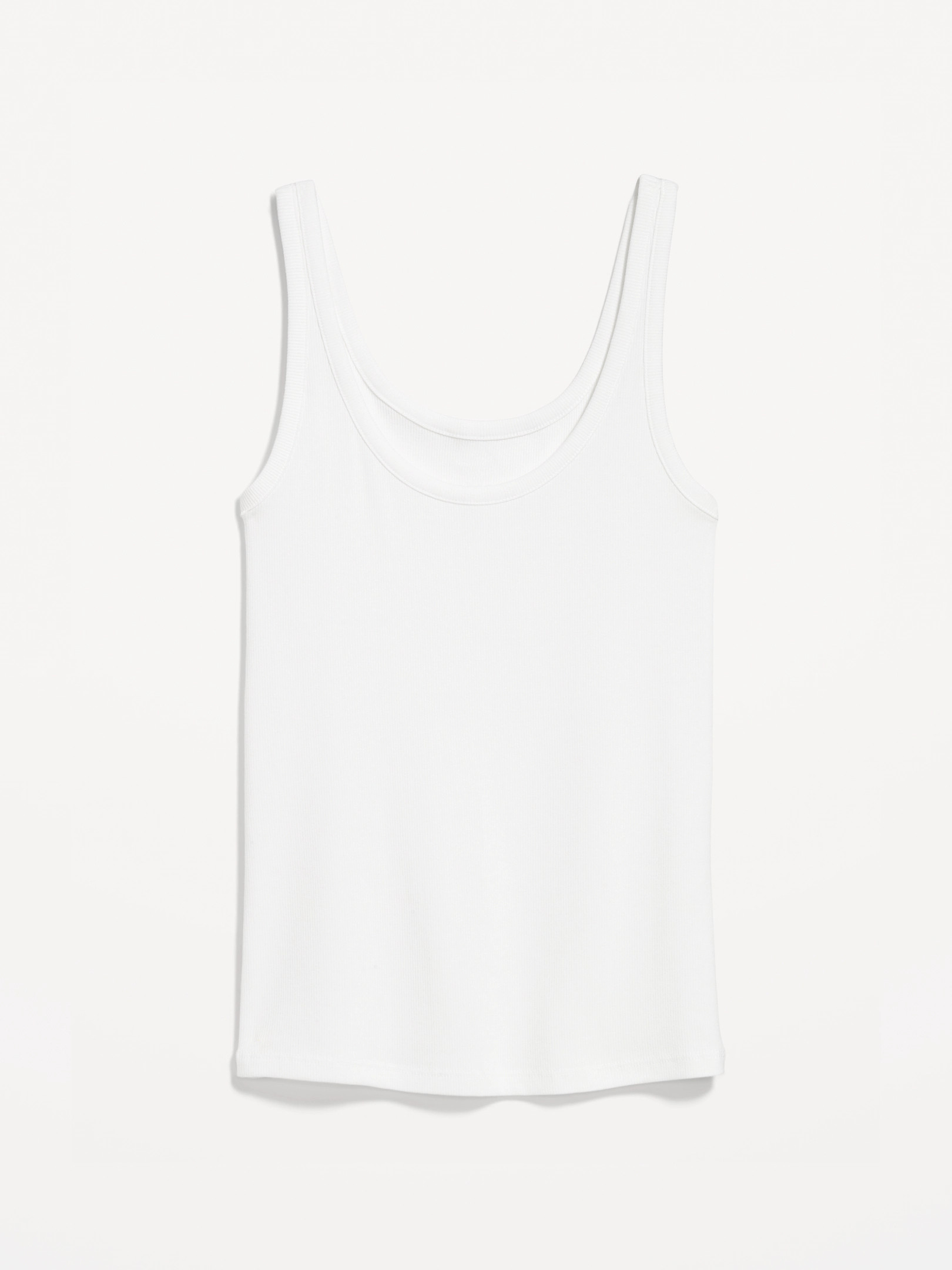 First-Layer Ribbed Scoop-Neck Tank Top | Old Navy (US)