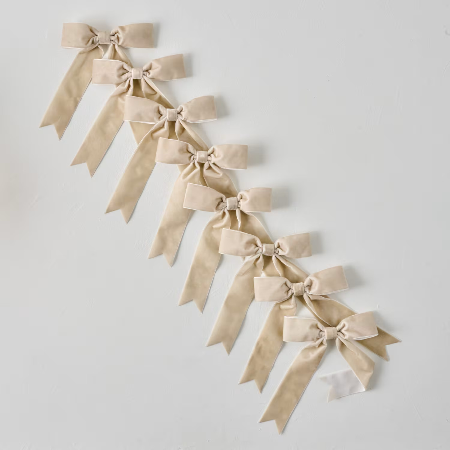 Velvet Bow Ornament Clip, Set of 8 | Magnolia