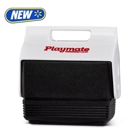 Igloo Playmate Mini Cooler, 4 QT Capacity, Holds 6 Cans, Black, Insulated Hard Side Lunchbox Cooler Keeps Your Lunch Cold | Walmart (US)