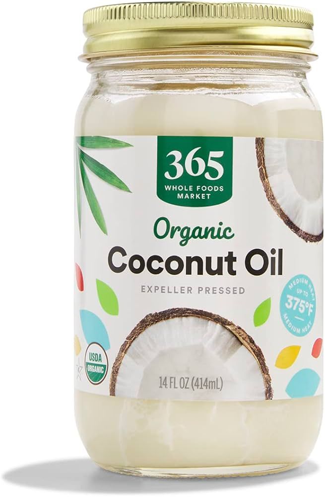 365 by Whole Foods Market, Organic Refined Coconut Oil, 14 Fl Oz | Amazon (US)