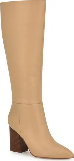 Nine West Peachey Pointed Toe Knee High Boot (Women) | Nordstromrack | Nordstrom Rack