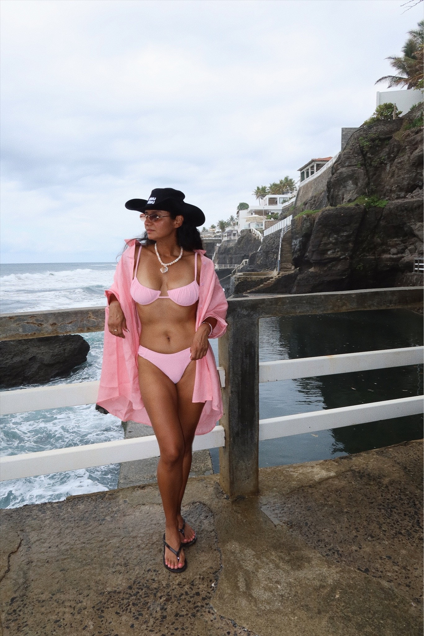 Beach swim suit is from one of my favorite brands TJswim