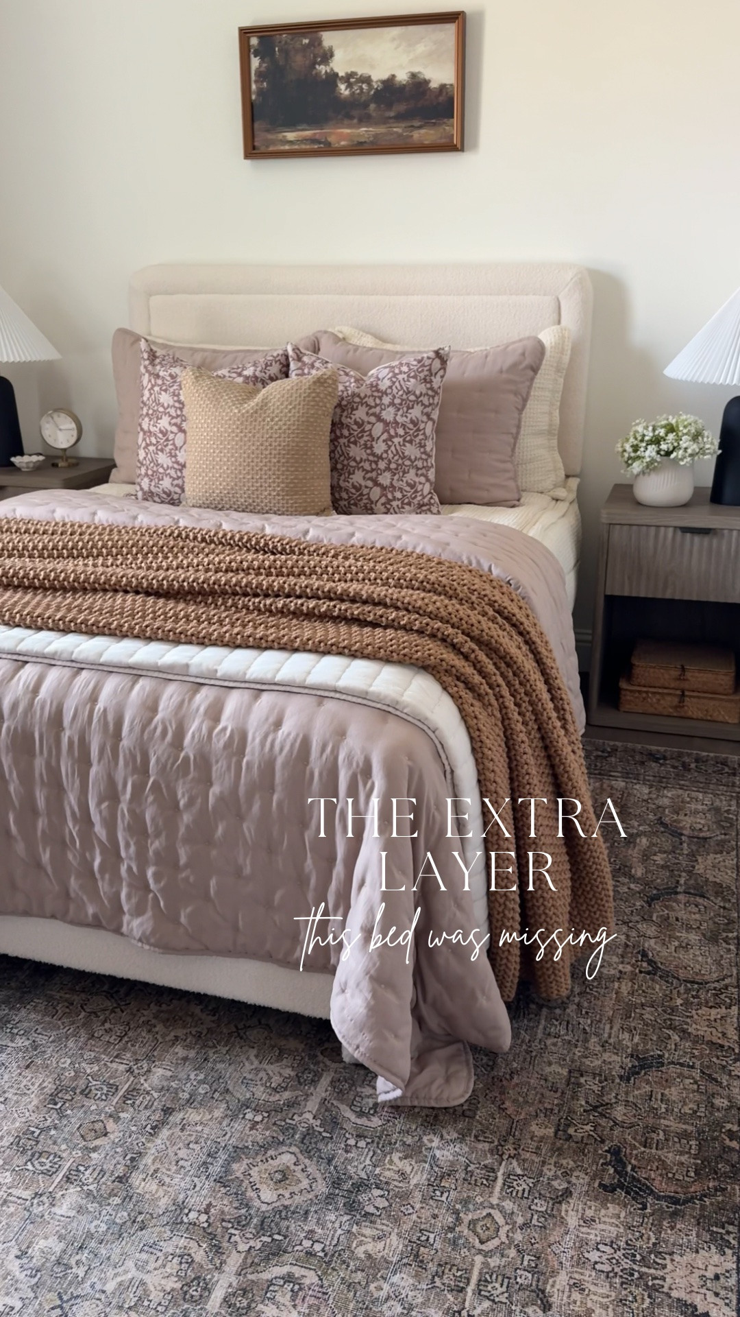 After loving my cloud quilt so much in my bedroom, I knew I wanted another one for the guest room. This one has a slightly different style, but it still has that same unbelievably soft, cloud-like feel I loved about the first—and of course, I had to go with the beige again!

#LTKHome