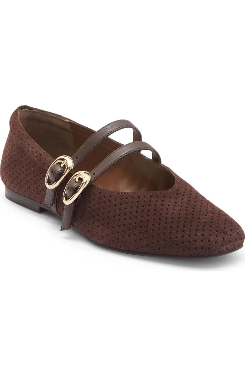 Dolce Vita Alenia Perforated Mary Jane Flat (Women) | Nordstromrack | Nordstrom Rack