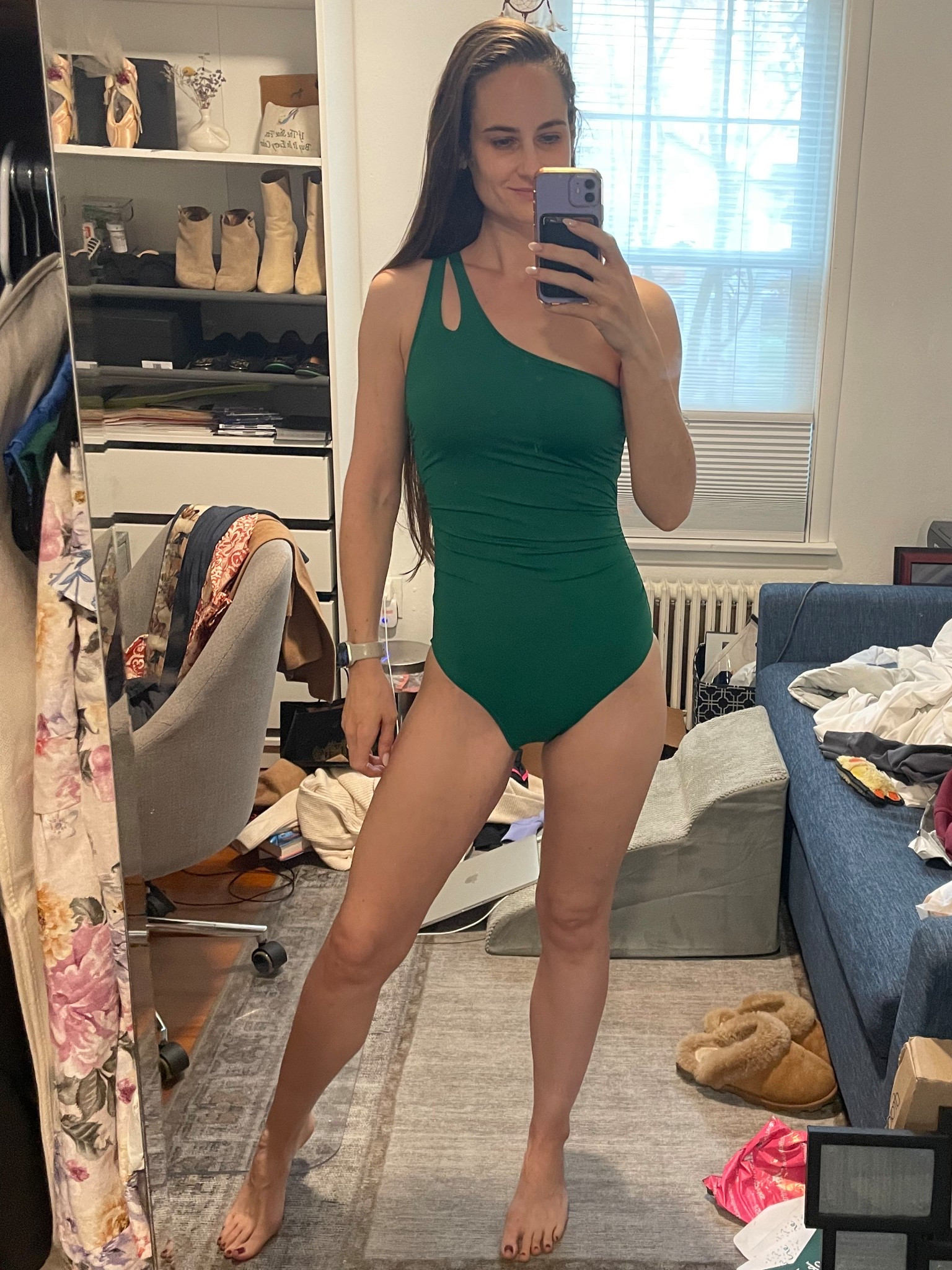 Tall and long torso approved! It’s so hard for me to find one piece bathing suits that fit my long torso. This one fits perfectly!! Wearing a size small  

#LTKSeasonal #LTKFindsUnder50 #LTKSwim