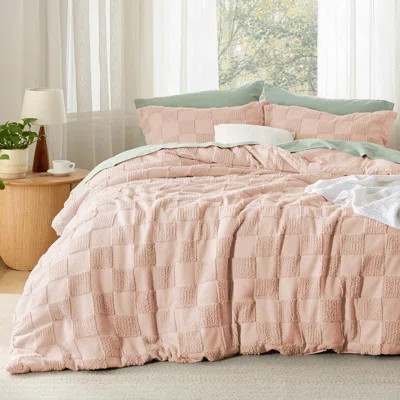 Bedsure Comforter Set, Comforter Set-Large Tufted Checkboard | Wayfair North America