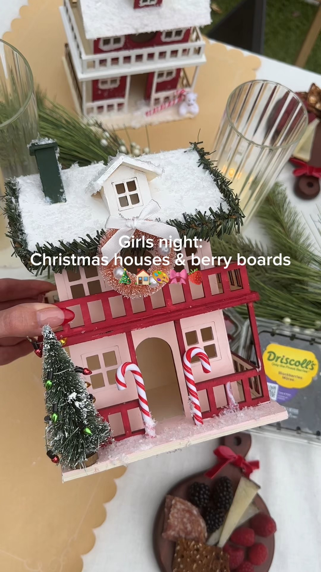 Holiday girls night craft 
DIY Anthropologie Christmas villages 

#LTKSeasonal #LTKHoliday #LTKvlog