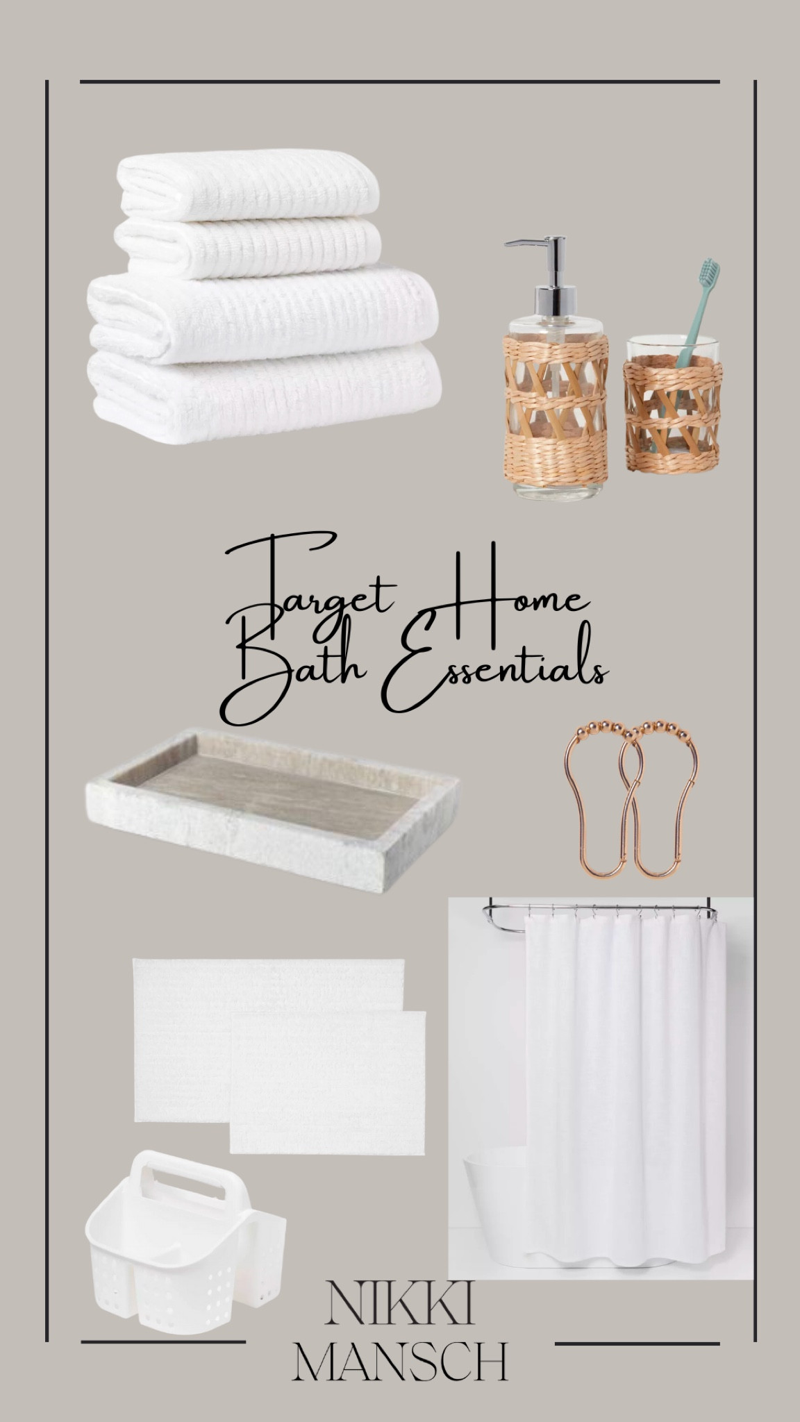 THE quick dry towels and everything else here 20% off with target circle week!! 🎯 Essentials for refreshing your bathroom and some great items for back to school dorm and apartment living to grab while it’s on sale! 

Circle week, bathroom decor, dorm decor, home 

#LTKhome #LTKunder50 #LTKsalealert