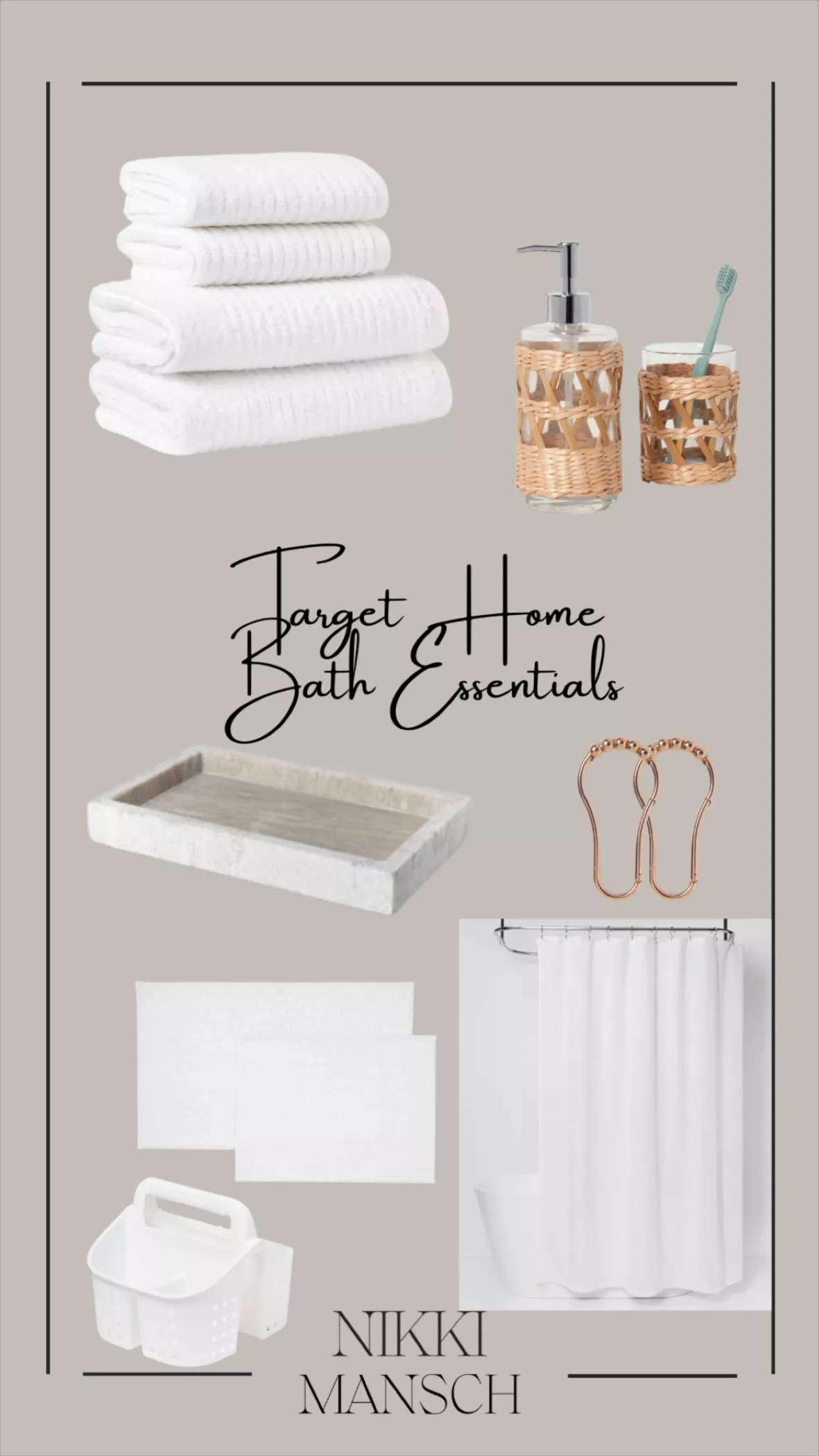 Quick Dry Ribbed Bath Towel Set - … curated on LTK