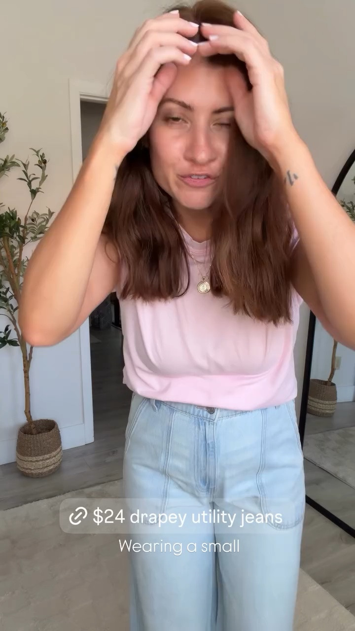 Wearing a small